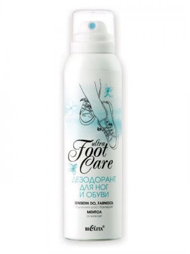 Белита Ultra Foot Care Дезодорант для ног и обуви 150мл