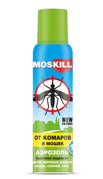 Москилл аэрозоль от комаров и мошек 150мл фотография