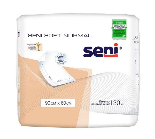 Пеленки Seni Soft Normal 90*60 фотография