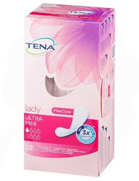 Прокладки урологические TENA Lady Ultra Mini 28шт фотография