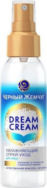Dream cream для лица спрей увлажняющий 90мл Черный жемчуг фотография