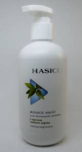 Hasico жидкое мыло для интимной гигиены с экстрактом чайного дерева 250 мл