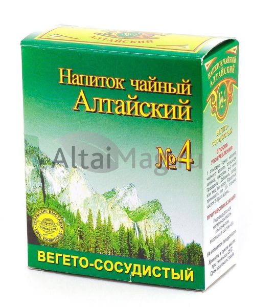 Чайный напиток Алтайский № 4 - Вегетососудистый фотография