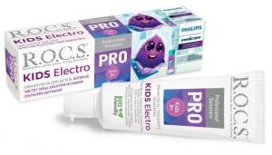 Рокс Pro зубная паста Kids Electro 45гр