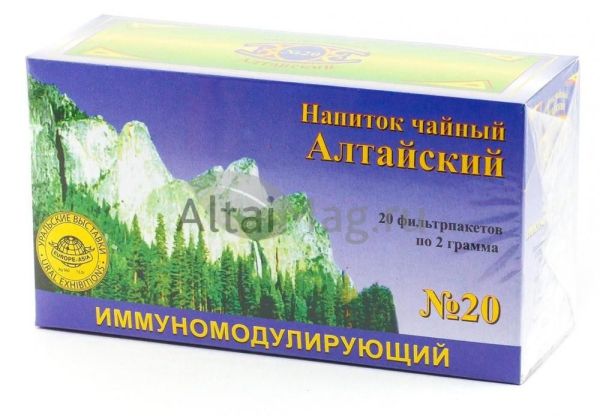 Алтайский №20 иммуномоделирующий хелми чайный напиток 20пак. фотография