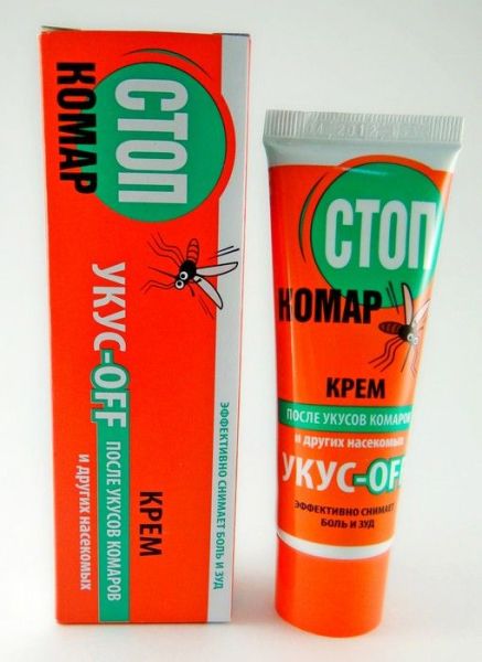 Стоп Комар Укус-off крем после укусов комаров и других насекомых 30 г фотография