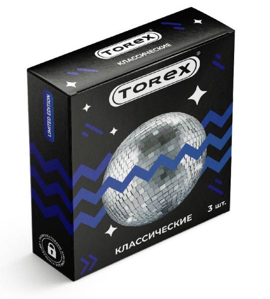 Презервативы Torex Limited Edition классические 3шт фотография